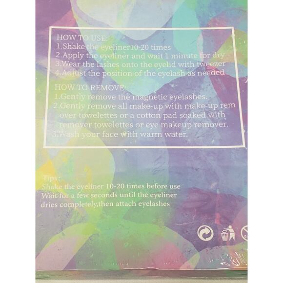 Alyxxndra Magnetic Eyelashes w. Eyeliner - Long Lasting Waterproof False Lashes - Picture 3 of 3